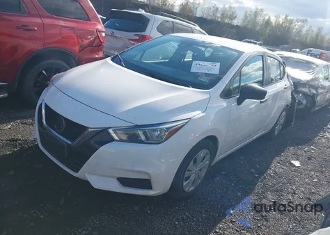 2020 Nissan Versa S Xtronic Cvt из США, поврежденный, VIN 3N1CN8DV9LL836323